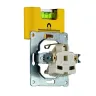 Уровень тип  Pocket Electric  70x20x40мм с магнитом и пазом под отвертку   STABILA купить в Тюмени