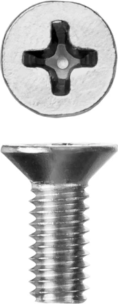 Винт ЗУБР &quot;МАСТЕР&quot; DIN 965, класс прочности 4.8, оцинкованный, M4x10мм, 5кг 303110-04-010 купить в Тюмени