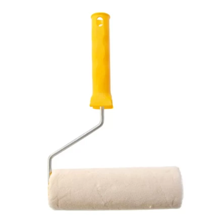 Валик &quot;Лаки&quot;, 180 мм, ворс 5 мм, D - 48 мм, D ручки - 6 мм, велюр Сибртех 80229 купить в Тюмени