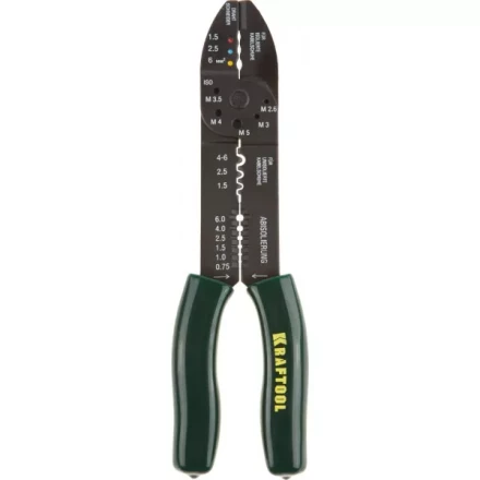 Стриппер многофункциональный MK-7, 0.75 - 6 мм2, KRAFTOOL 22661 купить в Тюмени