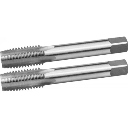 Комплект метчиков ЗУБР &quot;МАСТЕР&quot; ручных для нарезания метрической резьбы, М18 x 2,5, 2шт 4-28006-18-2.5-H2 купить в Тюмени