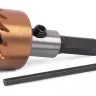 HSS-TiN коронка MESSER  21мм с центр. сверлом и толкающей пружиной для  лист. материала  до 2 мм ц/х купить в Тюмени