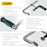 Струбцина KRAFTOOL FORGE тип F,цельнокованая 32014-100-200 купить в Тюмени