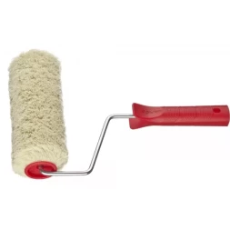 Валик ЗУБР &quot;МАСТЕР&quot; СИНТЕКС малярный в сборе, полиакрил, бюгель 6мм, 40х180мм 03505-18_z01