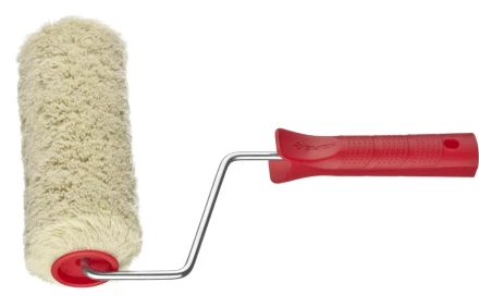 Валик ЗУБР &quot;МАСТЕР&quot; СИНТЕКС малярный в сборе, полиакрил, бюгель 6мм, 40х180мм 03505-18_z01 купить в Тюмени