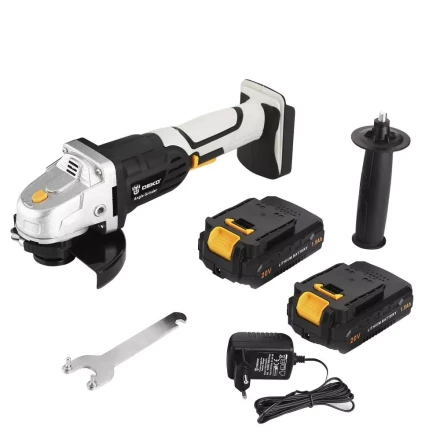 Шлифмашина УШМ аккумуляторная DEKO DKAG20-125, 063-2151 купить в Тюмени