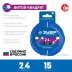 ЗУБР ВИТОЙ КВАДРАТ, 2.4 мм, 15 м, леска для триммера, Профессионал (71030-2.4) купить в Тюмени