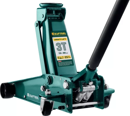 Домкрат гидравлический подкатной &quot;Kraft-Lift&quot;, 3т, 133-465 мм, KRAFTOOL 43450-3 43450-3 купить в Тюмени