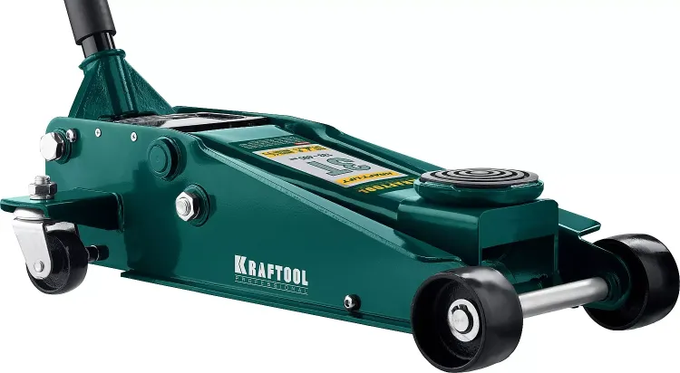 Домкрат гидравлический подкатной "Kraft-Lift", 3т, 133-465 мм, KRAFTOOL 43450-3 43450-3 купить в Тюмени