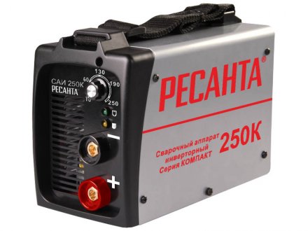 Сварочный аппарат инверторный РЕСАНТА САИ250К(компакт) купить в Тюмени