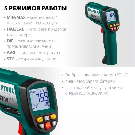 Пирометр инфракрасный TRM-1700 45701-1650 купить в Тюмени