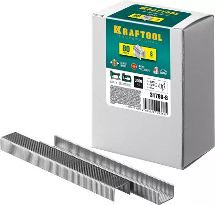 Скобы тип 21GA (80 / Pr A / Senco AT) 5000 шт 31780-8 купить в Тюмени