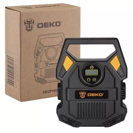 Насос автомобильный цифровой DEKO DKCP160Psi-LCD Basic, 065-0797 купить в Тюмени