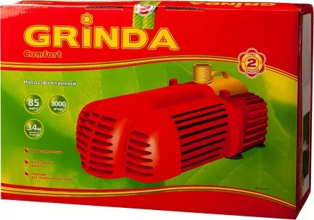Насос GRINDA фонтанный д/грязной воды, 3 насадки, пропускная способность 3000 л/ч, высота подачи воды 3,4 м, 85 Вт GFP-50-3.4-U купить в Тюмени