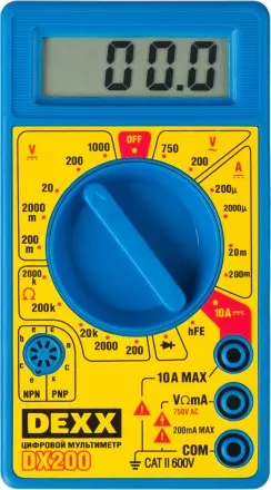 Мультиметр DEXX DX200 цифровой 45300 купить в Тюмени
