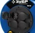 Удлинитель на катушке &quot;ПВС 315&quot;, 50 м, 3500 Вт, 4 гнезда, IP44, ПВС 3х1,5 кв мм, ЗУБР 55081-50 купить в Тюмени