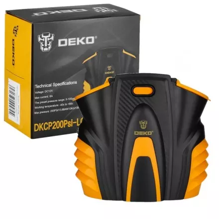 Насос автомобильный цифровой DEKO DKCP200Psi-LCD Plus, 065-0796 купить в Тюмени