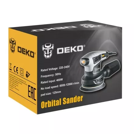 Шлифмашина ЭШМ DEKO DKG400-125, 063-2203 купить в Тюмени