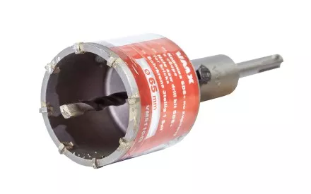 Коронка SDS+ ф65 мм по кирпичу в сборе VMX 511046 купить в Тюмени