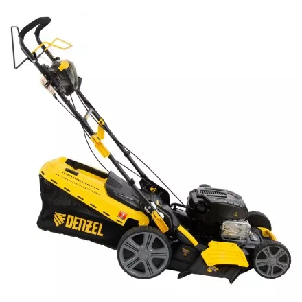 Газонокосилка бензиновая GLD-520SP-BS, 163 см3, Briggs Stratton, ширина 52 см, привод, 60 л Denzel 58807 купить в Тюмени