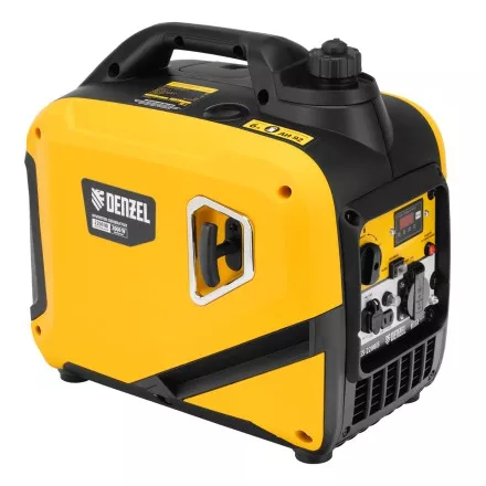 Генератор инверторный DENZEL GS-2200iS, 2,2 кВт, 230 В, закрытый корпус, ручной старт купить в Тюмени