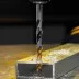 Сверло спиральное по металлу Denzel 9 x 125мм, Р6М5, Golden Tip, многогранная заточка, 718284 купить в Тюмени