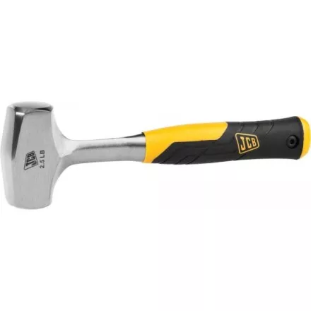 Кувалда JCB цельнокованая, двухкомпонентная виброгасящая рукоятка, 1130г JHM007 купить в Тюмени