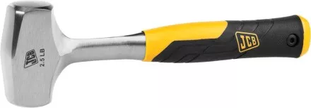 Кувалда JCB цельнокованая, двухкомпонентная виброгасящая рукоятка, 1130г JHM007 купить в Тюмени