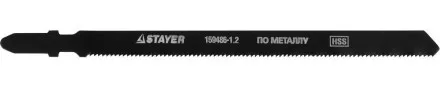 Полотна STAYER &quot;STANDARD&quot;, T318A, для эл.лобзиков, HSS, по цв. мeт, фрезер.развед, тонколист сталь, EU, T318A, 110/1,2мм, 2шт 159486-1.2 купить в Тюмени
