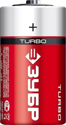 Батарейки TURBO алкалиновые D 1.5В серия Без серии купить в Тюмени