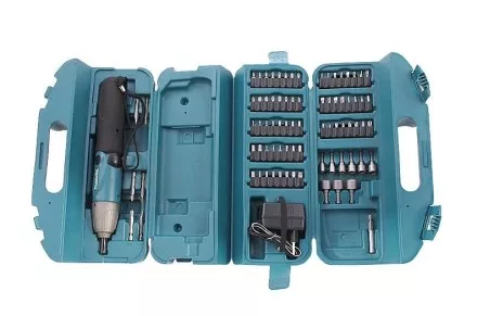 Отвертка Makita 6723 DW с набором бит в кейсе купить в Тюмени