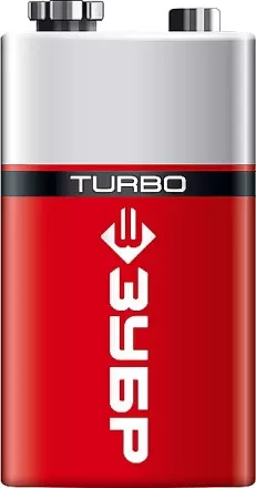 Батарейки TURBO алкалиновые 6LR61(крона) 9 В серия Без серии купить в Тюмени