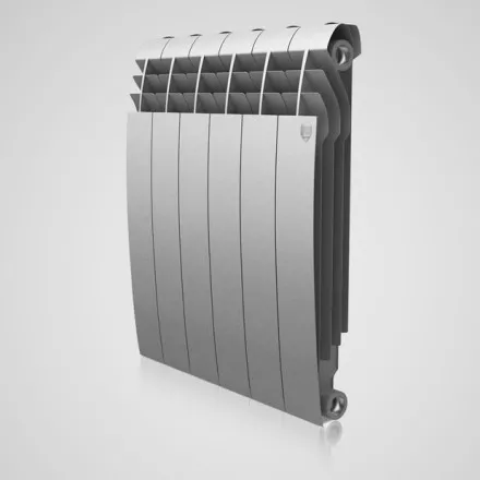 Радиатор Royal Thermo BiLiner 500 new/Silver Satin - 6 секций купить в Тюмени