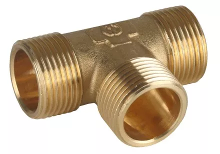 Тройник GENERAL FITTINGS латунь, ш/ш/ш, 3/4&quot; 51054-3/4 купить в Тюмени
