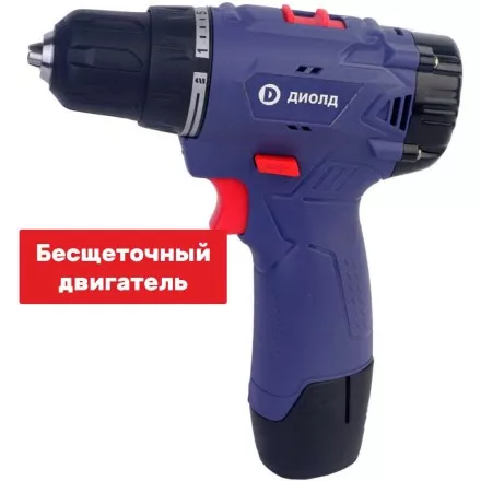 Аккумуляторная дрель-шуруповерт Диолд ДЭА-12ЛИ-09 купить в Тюмени