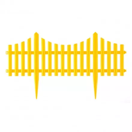 Забор декоративный Гибкий 24 x 300 см желтый Palisad 65016 купить в Тюмени