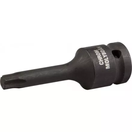 Торцовая головка KRAFTOOL &quot;INDUSTRIE QUALITAT&quot; ударная (1/2&quot;), TORX, Cr-Mo, фосфатированная, T50 27952-50_z01 купить в Тюмени