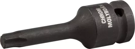 Торцовая головка KRAFTOOL &quot;INDUSTRIE QUALITAT&quot; ударная (1/2&quot;), TORX, Cr-Mo, фосфатированная, T50 27952-50_z01 купить в Тюмени