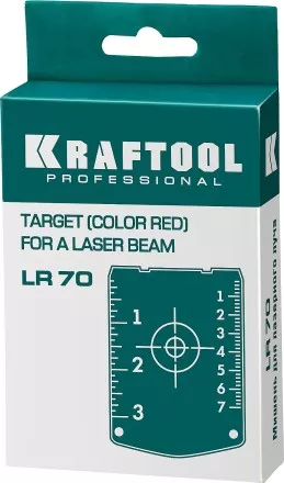 Мишень для лазерных приборов KRAFTOOL 34725 купить в Тюмени