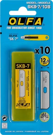 Лезвие OLFA специальное, для &quot;OL-SK-7&quot;, 12,5мм, 10шт OL-SKB-7/10B купить в Тюмени