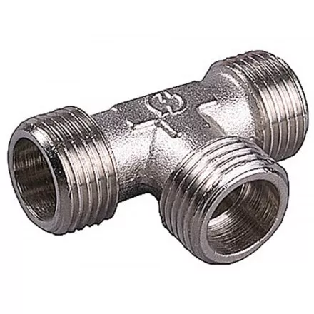 Тройник GENERAL FITTINGS никелированная латунь, ш/ш/ш, 3/4&quot; 51051-3/4 купить в Тюмени