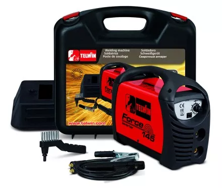 Сварочный аппарат FORCE 145 ACX PLASTIC CARRY CASE Telwin купить в Тюмени