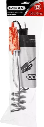 Кипятильник MIRAX, 1000 Вт, 220В 55418-10 купить в Тюмени