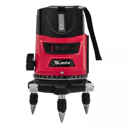Лазерный уровень MTX CRX-30R, 30 м, красный луч, батарейки, резьба 5/8&quot; 35030 купить в Тюмени
