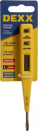 Тестер напряжения DEXX, 12-220В, 130мм 45270 купить в Тюмени