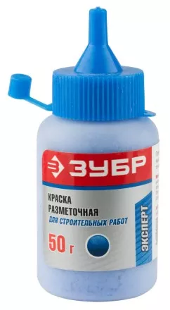 Краска ЗУБР разметочная для строительных работ, синяя, 50г 4-06405-1_z01 купить в Тюмени