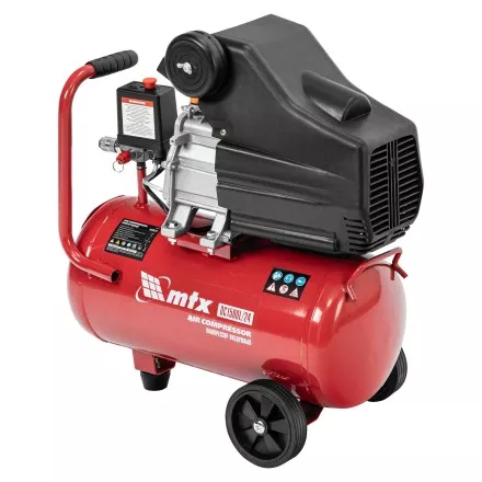 Компрессор воздушный MTX DC1500L/24, 1,5 кВт, 24 л, 210 л/мин 58017 купить в Тюмени