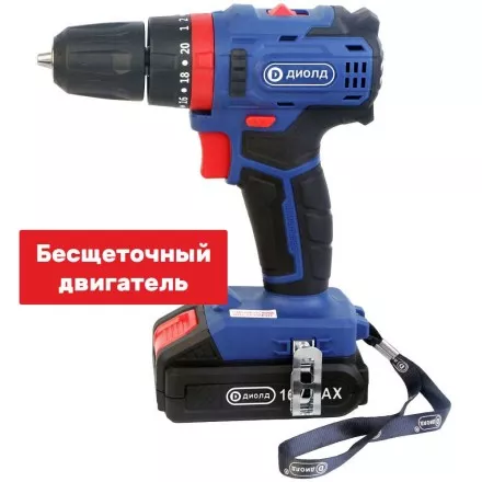Аккумуляторная дрель-шуруповерт Диолд ДЭА-16ЛИ-02У купить в Тюмени