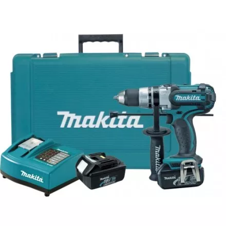 Дрель-шуруповерт аккумуляторная Makita DHP454RFE купить в Тюмени