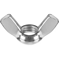 Гайка ЗУБР барашковая, DIN 315, оцинкованная, M6, ТФ0, 5000шт 4-303730-06